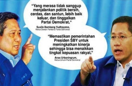 Anas Komentari Pidato SBY di Halim PK via Twitter: "Jangan Bermuka 2"